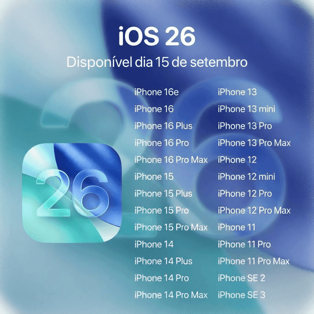 Lançamento do iOS 26
