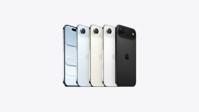 iPhone 17 Air promete revolução: design ultra-fino e performance de topo O iPhone 17 Air é o iPhone mais fino de sempre (5,6 mm), com chip A19 Pro, ecrã 6,6″ 120 Hz, 48 MP e construção em titânio — disponível por 999 USD.