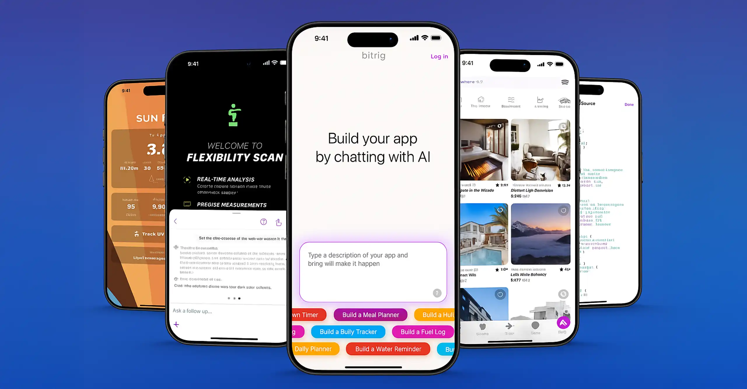 Bitrig: Crie Apps SwiftUI no iPhone com Inteligência Artificial Bitrig: Crie Apps SwiftUI no iPhone com Inteligência Artificial