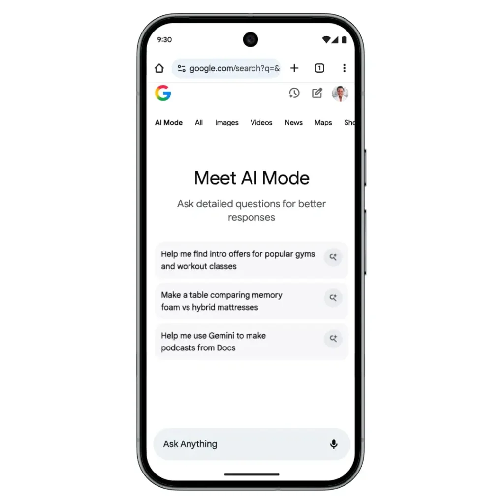 ai-mode-chrome-expande-funcionalidades-inteligentes