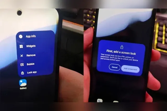 Android 17 traz leak de App Lock nativo com nova interface android-17-app-lock-ui-leak-capa