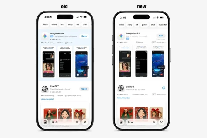 iPhone e App Store: novo design torna anúncios mais parecidos com resultados normais iphone-app-store-design-anuncios