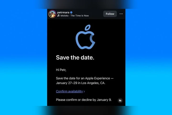 Apple convida criadores para evento em Los Angeles no final de janeiro Apple convida criadores para evento em Los Angeles no final de janeiro