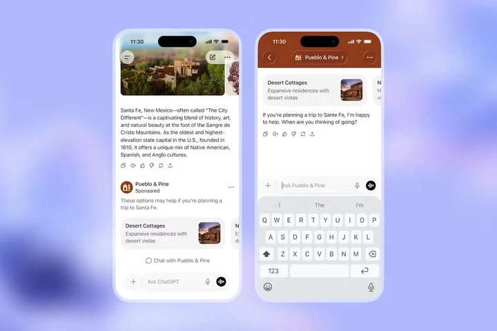 Anúncios no ChatGPT vão chegar em breve aos utilizadores gratuitos