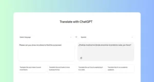 ChatGPT Translate: nova ferramenta de tradução da OpenAI chatgpt-translate-openai