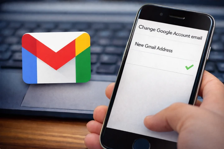 Google aproxima-se de permitir mudar endereço Gmail diretamente