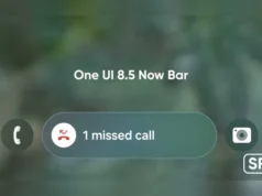 Samsung One UI 8.5 passa a mostrar chamadas perdidas na Now Bar one-ui-8-5-now-bar-chamadas-perdidas