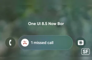 Samsung One UI 8.5 passa a mostrar chamadas perdidas na Now Bar one-ui-8-5-now-bar-chamadas-perdidas