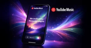 YouTube Music passa a usar IA para criar fundos ao partilhar letras youtube-music-letras-ia-partilha-capa