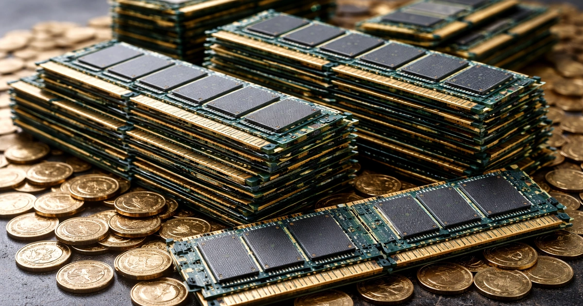 Crise de RAM em 2026 pode aumentar preços de telemóveis e portáteis