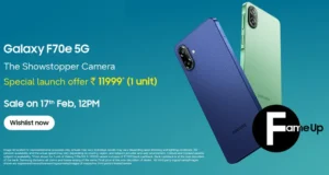 Samsung Galaxy F70e é lançado na Índia com bateria de 6000 mAh e Android 16 galaxy-f70e-1200x630