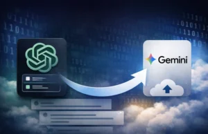 Google prepara ferramenta para facilitar a troca de ChatGPT para Gemini google-facilita-troca-chatgpt-gemini-capa