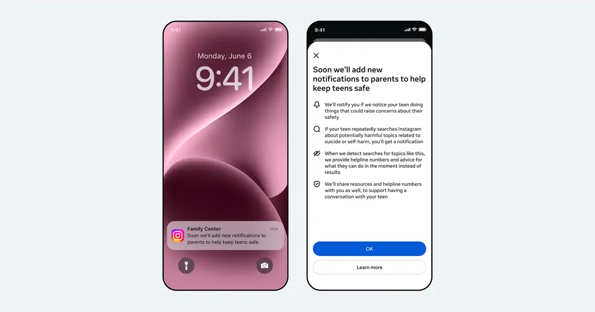 Instagram vai alertar pais se adolescentes pesquisarem repetidamente conteúdos sobre suicídio Instagram vai alertar pais se adolescentes pesquisarem repetidamente conteúdos sobre suicídio