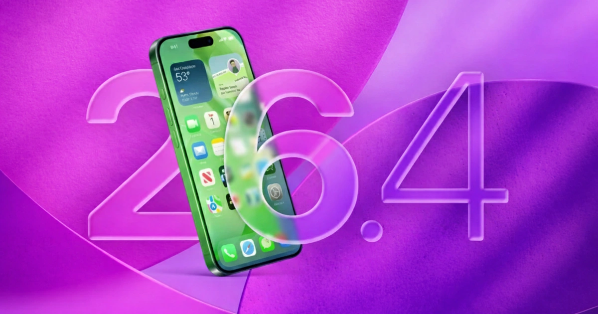 iOS 26.4 Beta 2 já disponível: encriptação RCS entre iPhone e Android e outras novidades