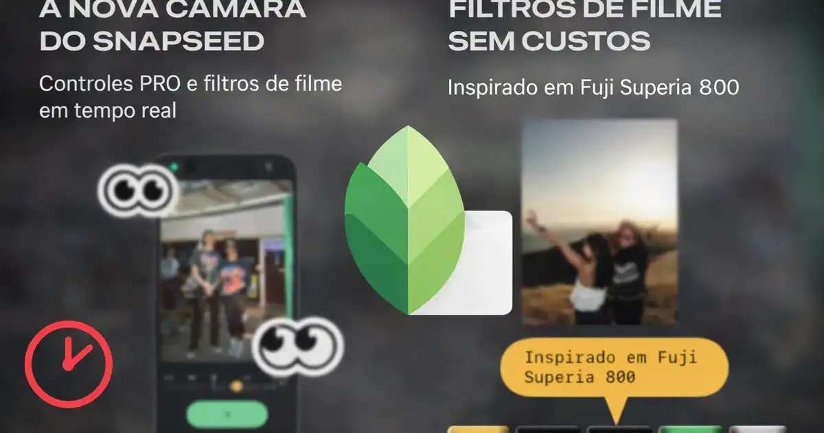 Snapseed nova câmara iPhone traz controles PRO e filtros de filme em tempo real Snapseed nova câmara iPhone traz controles PRO e filtros de filme em tempo real