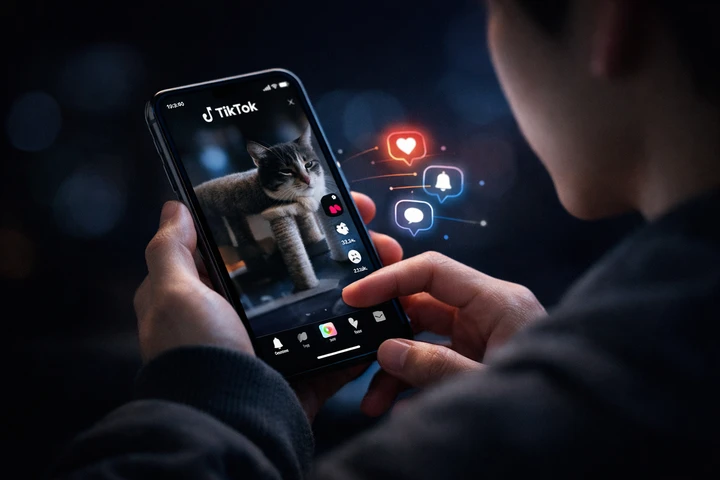 UE acusa TikTok de design viciante e exige mudanças na aplicação UE acusa TikTok de design viciante e exige mudanças na aplicação