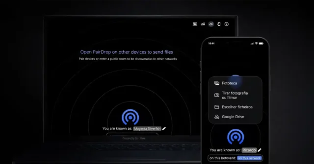 Como enviar ficheiros entre qualquer dispositivo sem AirDrop app-open-source-substitui-airdrop_capa