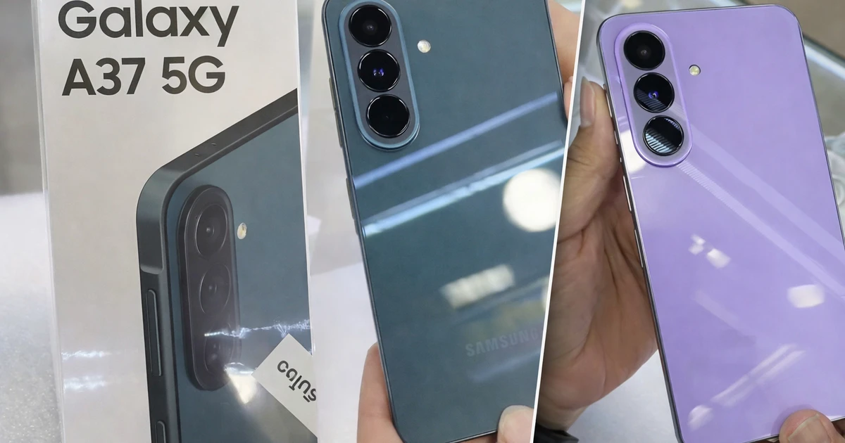 Galaxy A57 e Galaxy A37 aparecem em vídeos de unboxing antes do lançamento