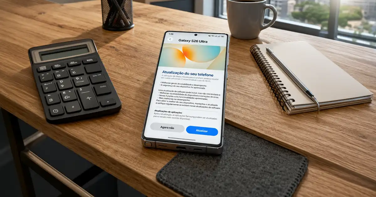 Galaxy S26 começa a receber atualização com alternativa ao AirDrop