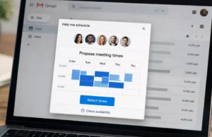 Gmail “Help me schedule” agora permite agendar reuniões com várias pessoas gmail-help-me-schedule-1200x630