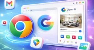 Google expande Gemini no Chrome e integra ferramenta Nano Banana 2 google-gemini-chrome-nano-banana-2-expansao-2