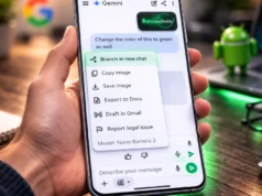 Google Gemini pode ramificar conversas no Android com nova função google-gemini-ramificar-conversas-android
