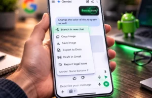 Google Gemini pode ramificar conversas no Android com nova função google-gemini-ramificar-conversas-android