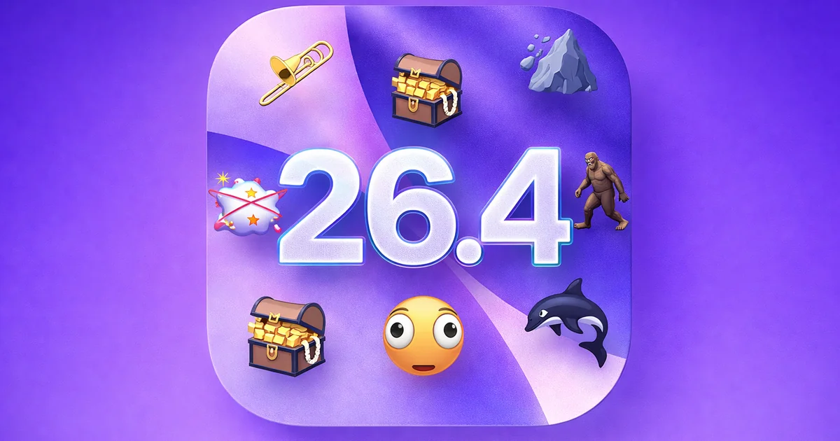 iOS 26.4 beta 4 chega com novos emojis e mudanças nas mensagens RCS