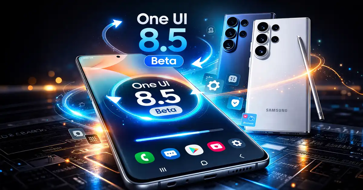 Samsung pode expandir One UI 8.5 beta a mais smartphones Galaxy