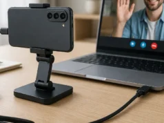 Samsung vai deixar usar o Galaxy como webcam no PC com a One UI 8.5 one-ui-8-5-galaxy-webcam-pc-cabo-capa