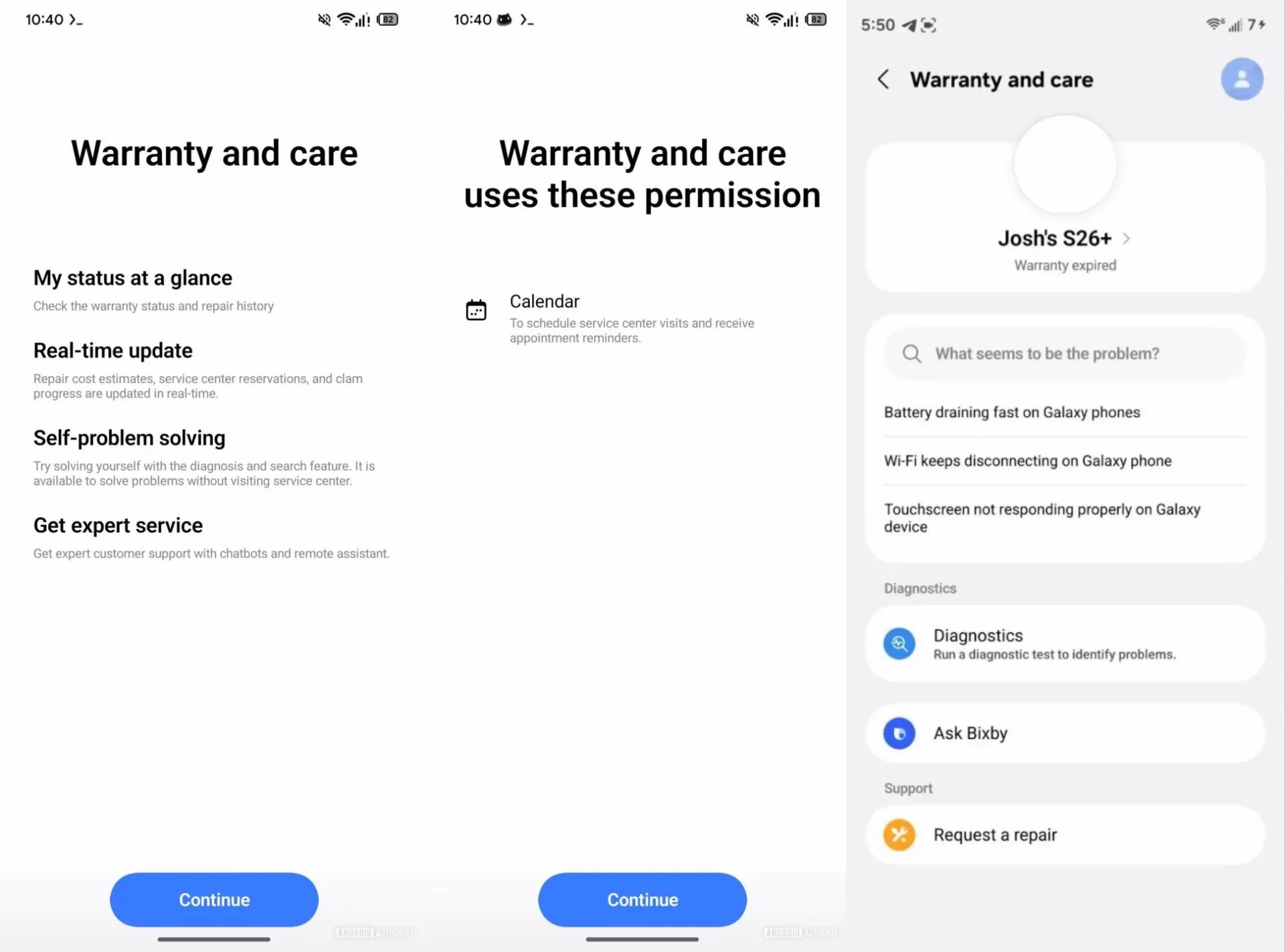 one-ui-9-hub-diagnostico-garantia-reparacoes