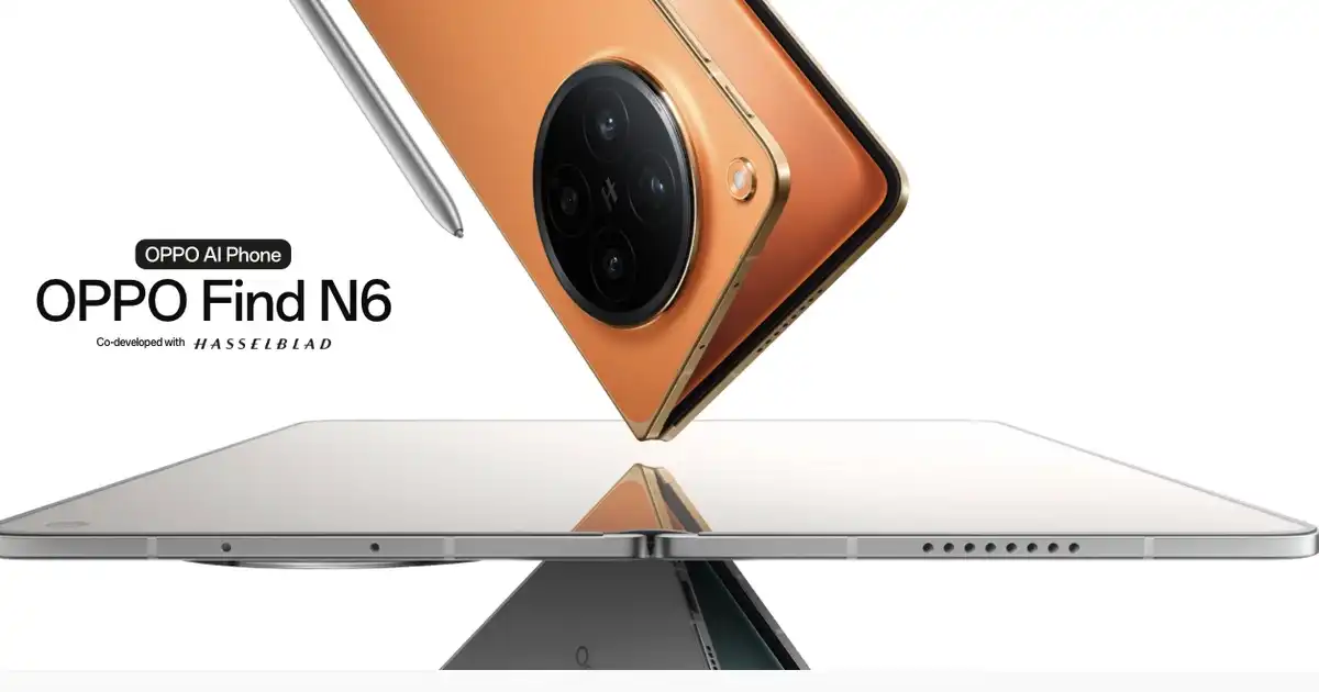 Oppo Find N6 chega a 17 de março com ecrã dobrável quase sem vinco