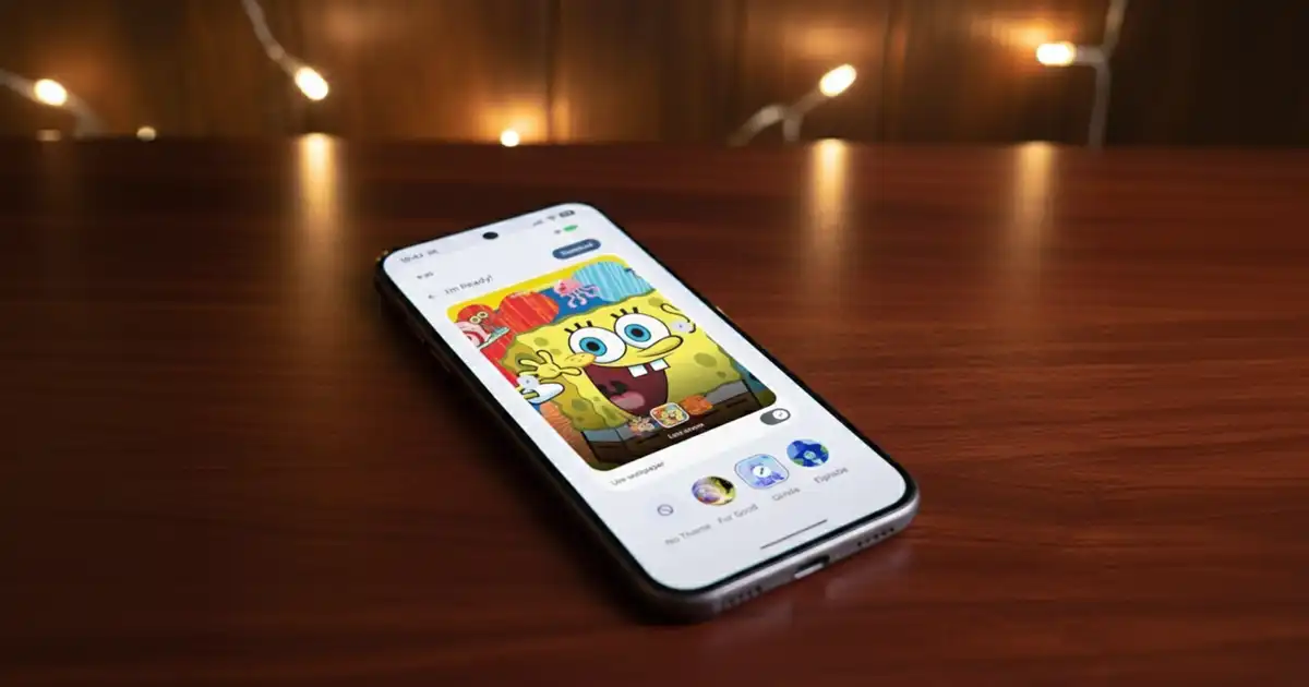 Google prepara temas SpongeBob Pixel temporários para telemóveis Pixel