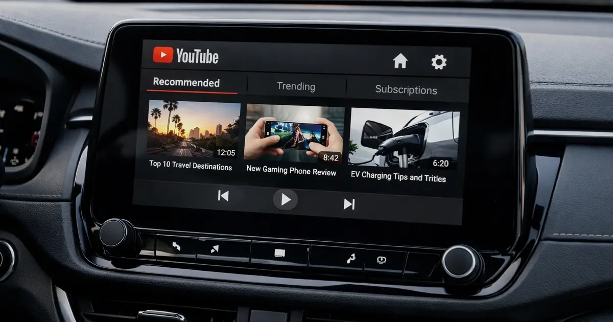 YouTube no Android Auto está disponível, mas não funciona como esperas YouTube no Android Auto está disponível, mas não funciona como esperas
