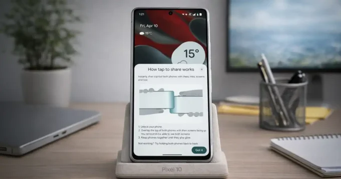 android-tap-to-share-partilha-android-capa Android Tap to Share aparece e pode mudar a forma como partilhas ficheiros