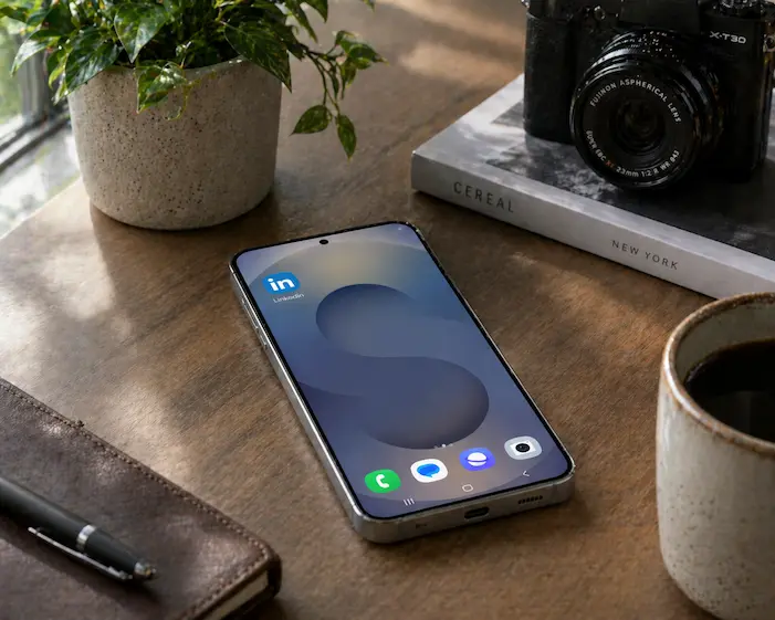 LinkedIn no Galaxy S26
