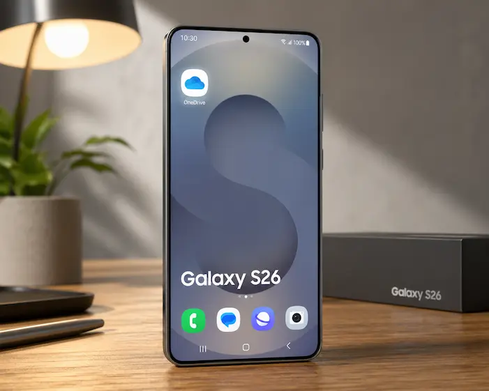 OneDrive no Galaxy S26