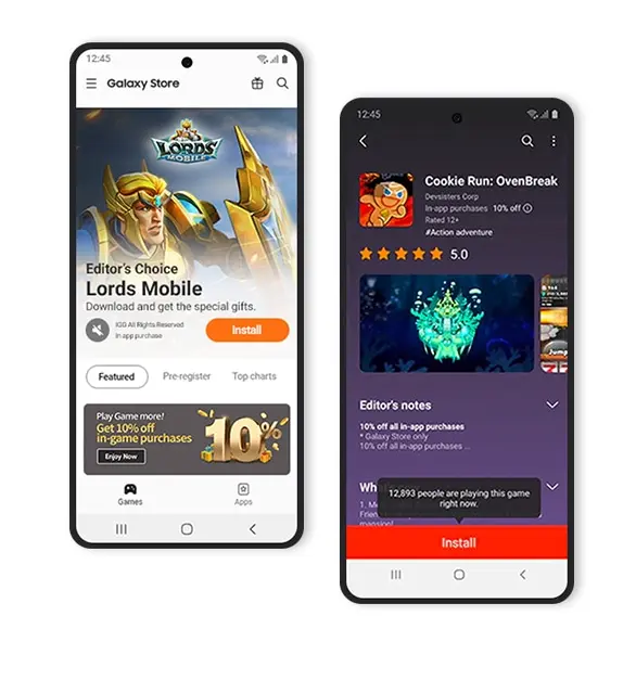 Samsung Shop no Galaxy S26