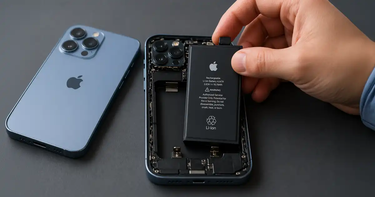Baterias substituíveis smartphones UE: nova regra chega em 2027