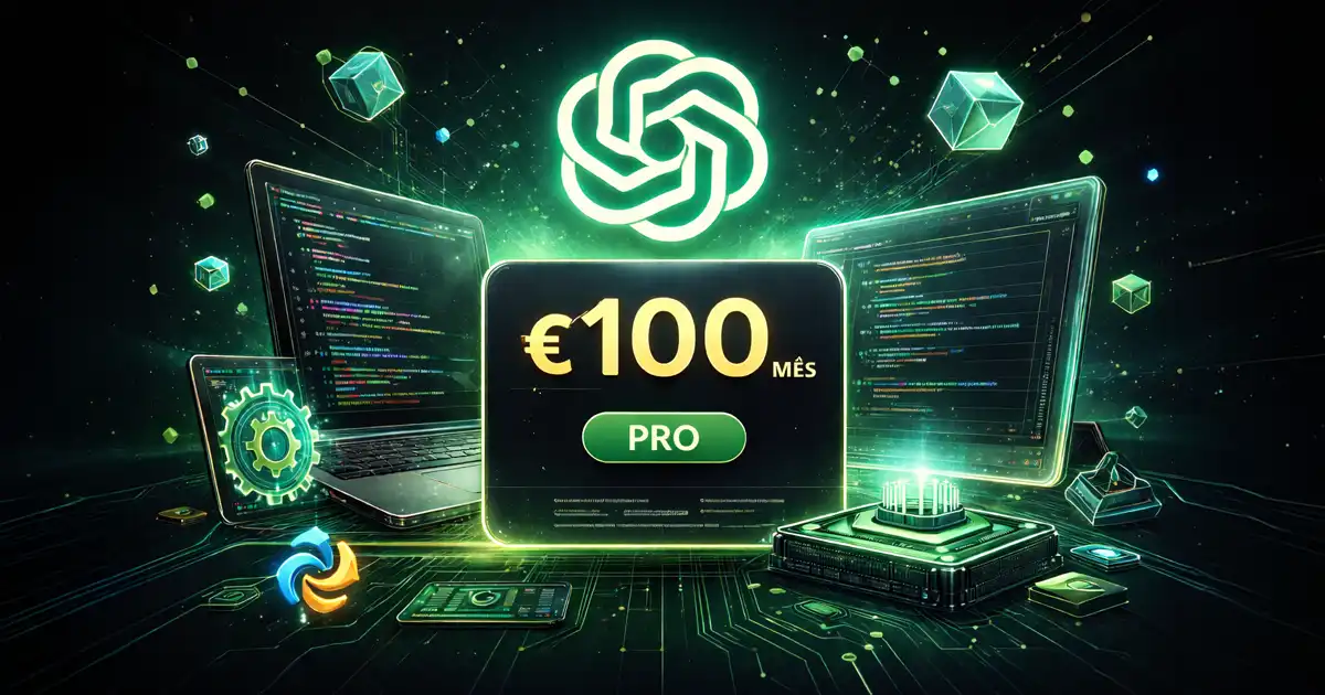 ChatGPT lança plano Pro de 100€ por mês focado no Codex