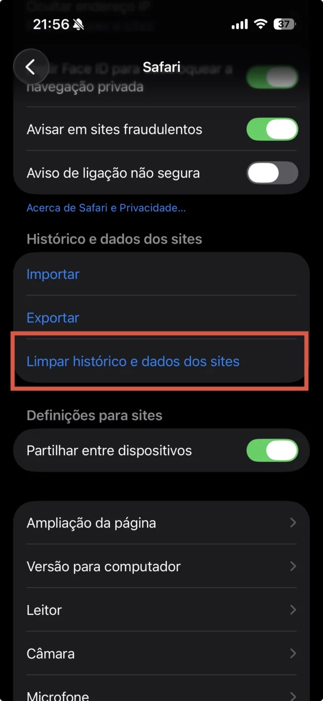 Como libertar espaço no iPhone passo a passo
