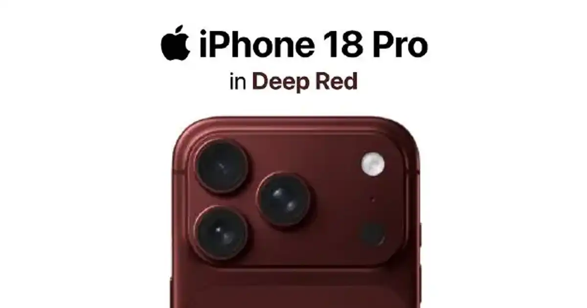 iPhone 18 Pro surge em rumor com nova cor “Deep Red”
