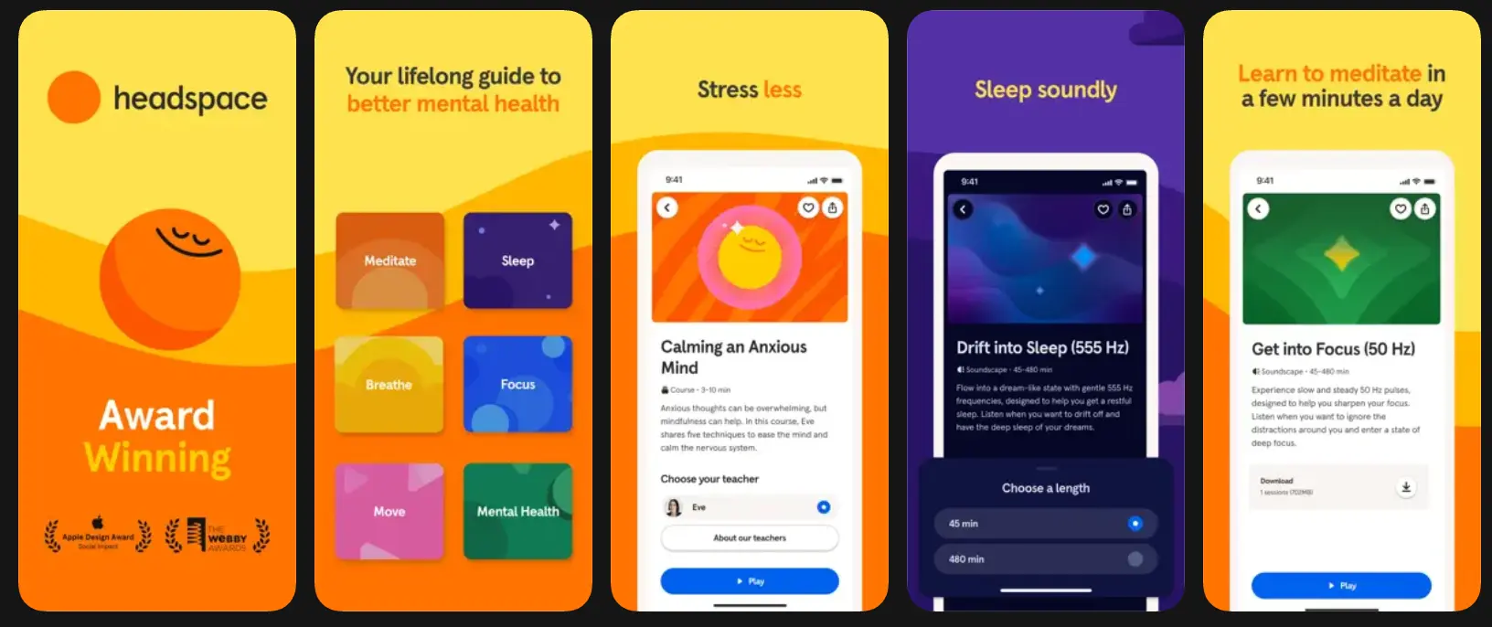 Screenshot Headspace