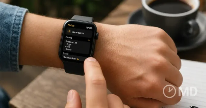 watchos-26-app-notas-apple-watch-capa Apple Watch recebe app Notas com watchOS 26 e fica muito mais útil