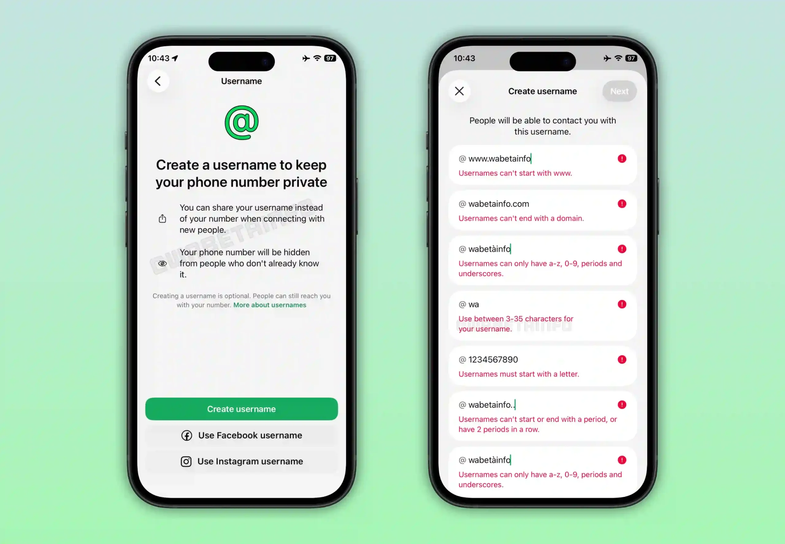 WhatsApp vai permitir usernames: adeus ao número de telefone?