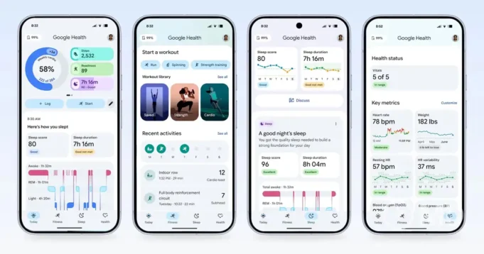 Fitbit vai mudar para Google Health a 19 de maio: o que muda para os utilizadores