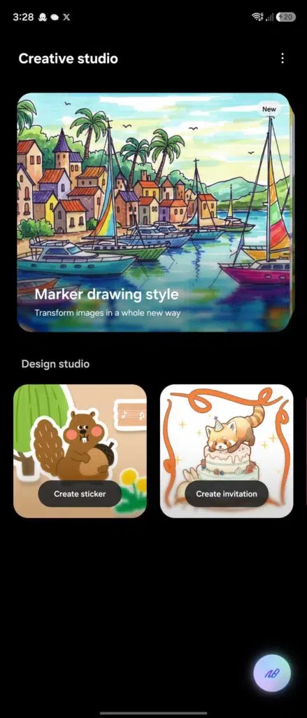 creative studio one ui 8.5 samsung ia generativa