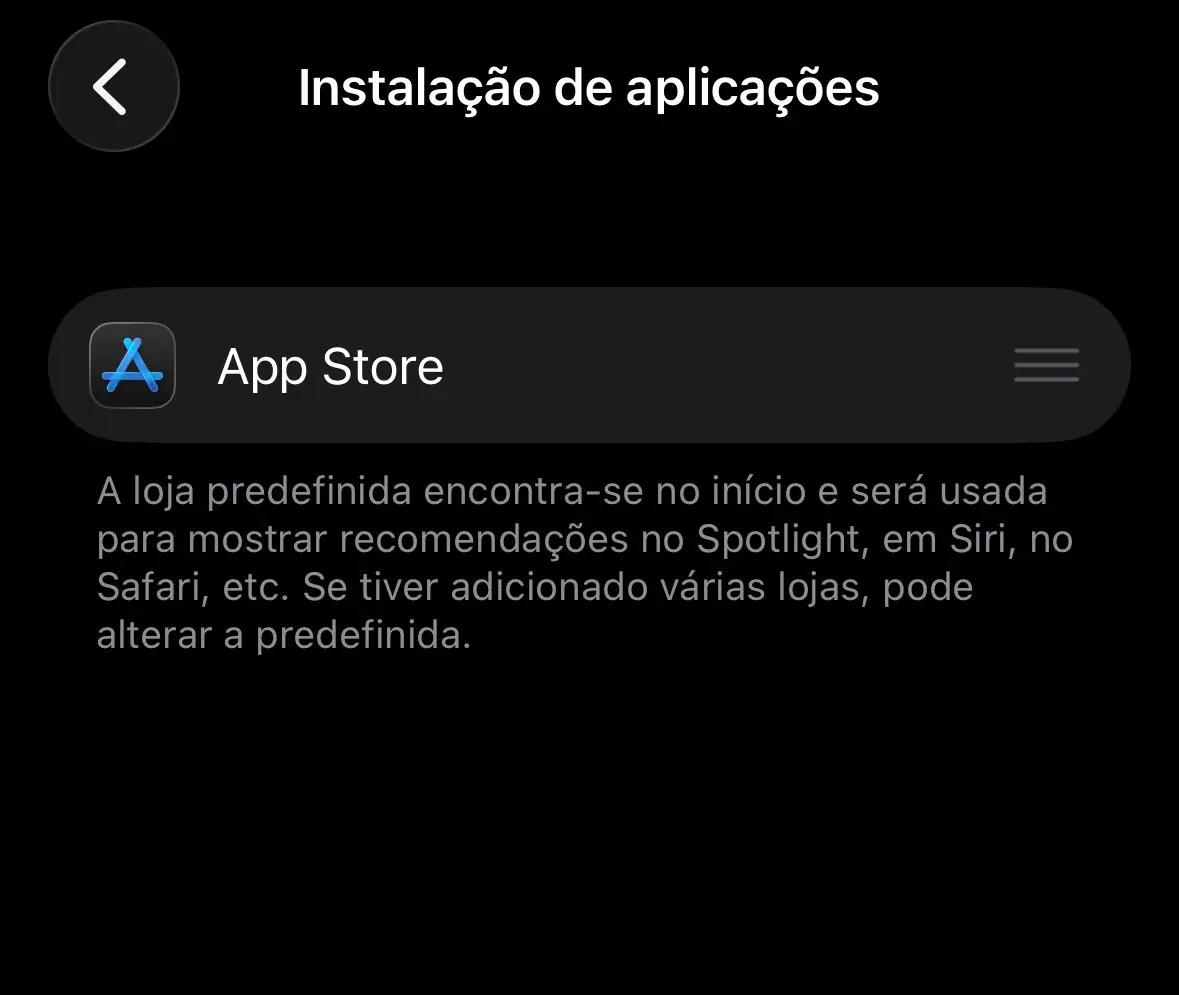 Appstore Lojas Alternativas