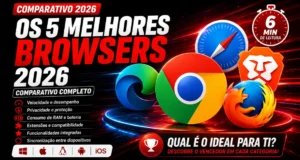 Os 5 Melhores Browsers 2026: Comparativo Completo Os 5 Melhores Browsers 2026: Comparativo Completo