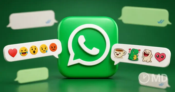 whatsapp-reacoes-stickers-mensagens-capa WhatsApp prepara reações com stickers: a novidade que vai mudar as conversas